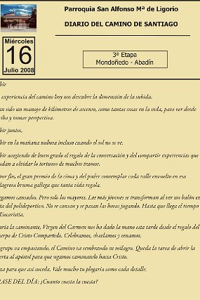 Diario Día 16