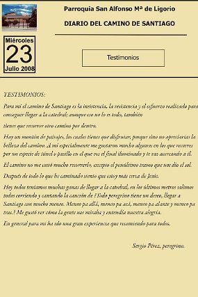 Testimonios Día 23 02