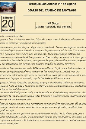 Diario Día 20